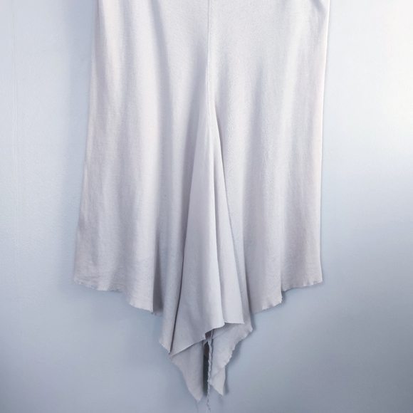 Peachoo + Krejberg sleeveless seamed tunic dress with raw hems - Picture 9 of 11